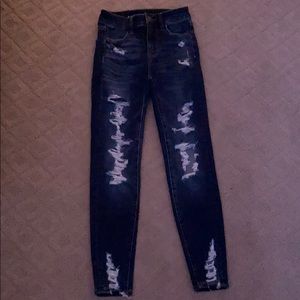 Ripped jeans from American eagle